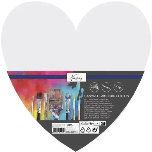 Canvas Heart Leinwand-Herz 29cm