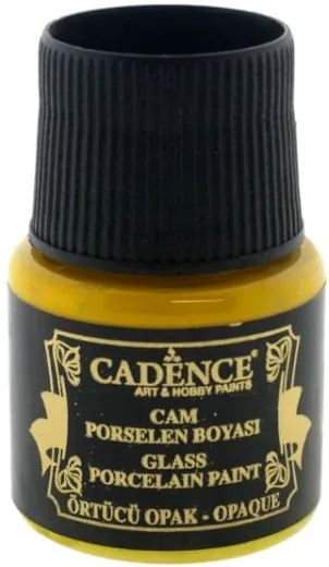 Cadence Glasfarbe opak - zitronengelb