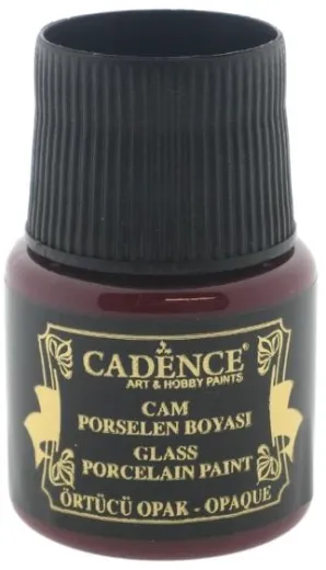 Cadence Glasfarbe opak - rot