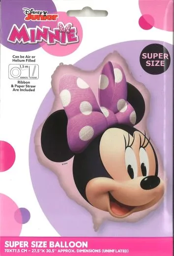 Folienballon Disney Junior XXL - Minnie Face