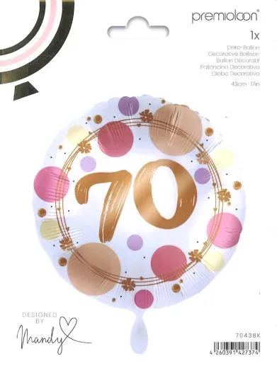 Deko-Ballon Folie Shiny Dots - 70