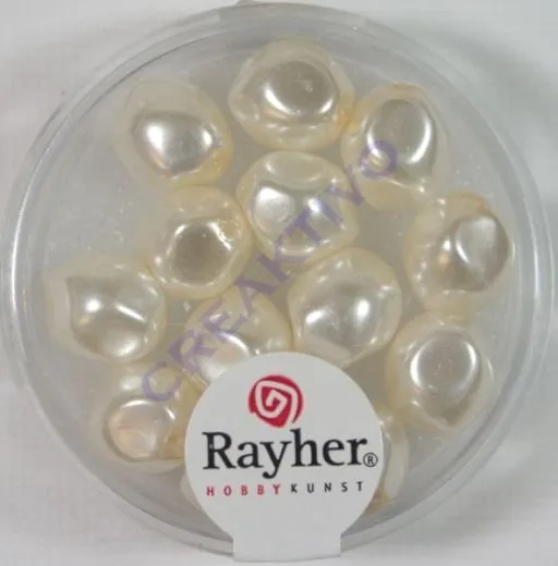 Renaissance-Perle, 9 mm � wei�