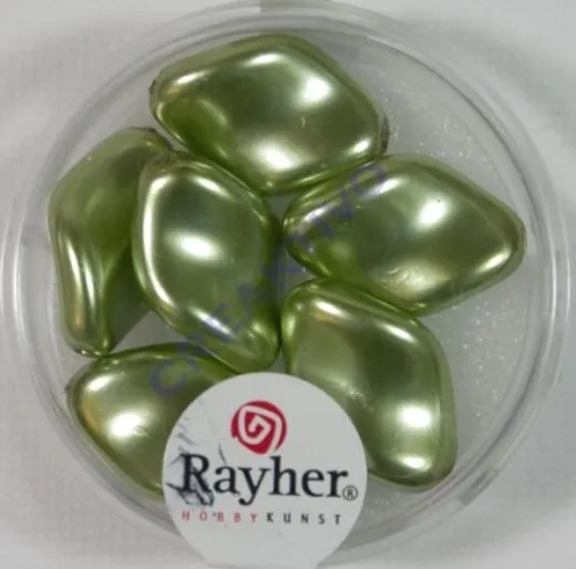 Renaissance-Chips, 19x13 mm jade (Restbestand)