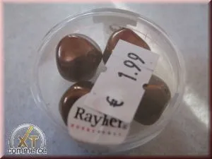 Renaissance-Perle, 17 mm � nougat