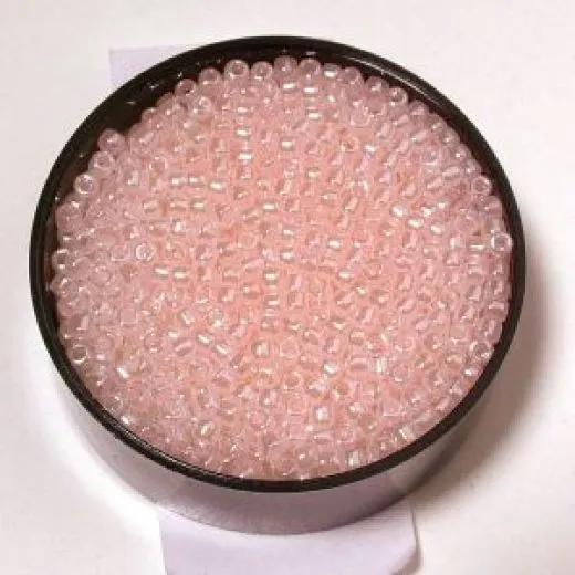 Delica-Rocailles, 2,2 mm � Perlglanz, puderrosa