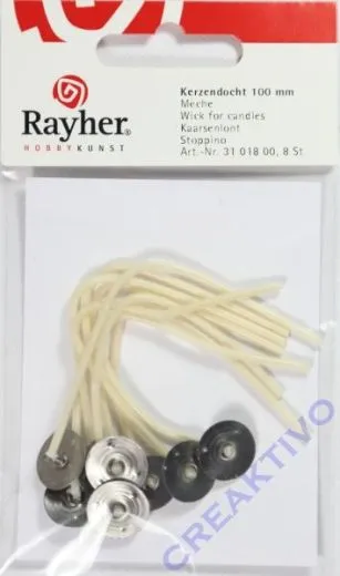 Rayher Kerzendocht 100mm