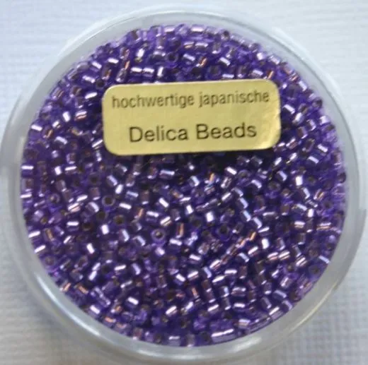 Pracht Delica Rocailles 2mm 9g lila (Restbestand)