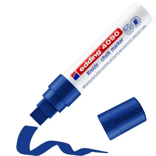 Edding 4090 window marker 4-15mm blau