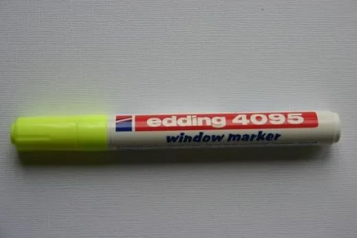 Edding 4095 window marker 2-3mm neongelb