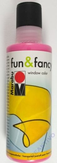 Marabu Fun & Fancy Window Color 80ml himbeere