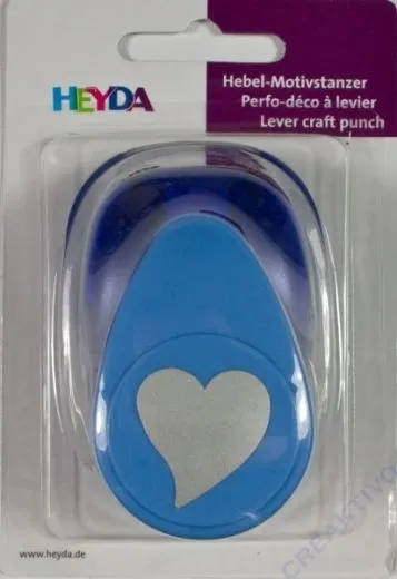 Hebel-Motivstanzer gro� Herz geschwungen