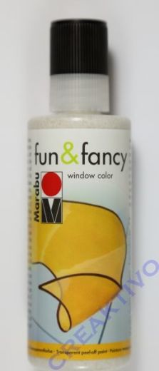 Marabu Fun & Fancy Window Color 80ml glittergold
