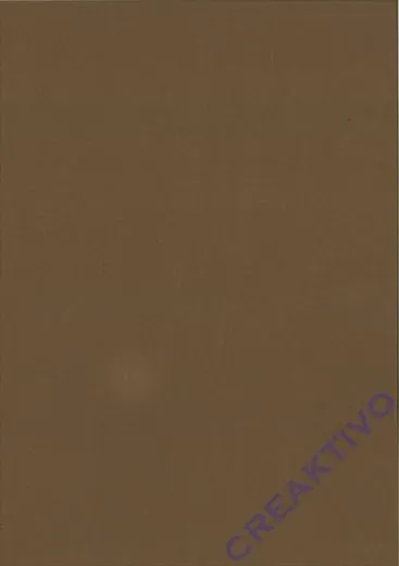 Moosgummi Platte 3mm 30x40cm mitelbraun