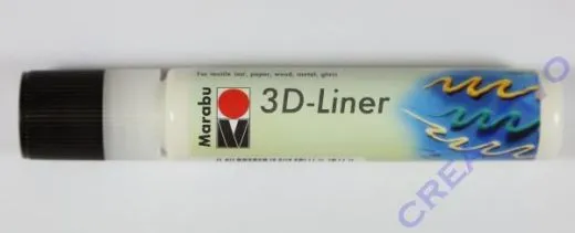 Marabu 3D Liner 25ml wei
