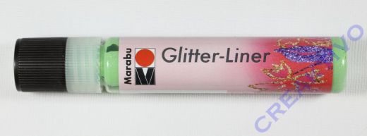 Marabu Glitter Liner 25ml Glitter-kiwi