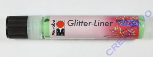 Marabu Glitter Liner 25ml Glitter-kiwi