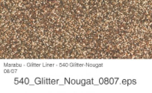 Marabu Glitter Liner 25ml Glitter-nougat