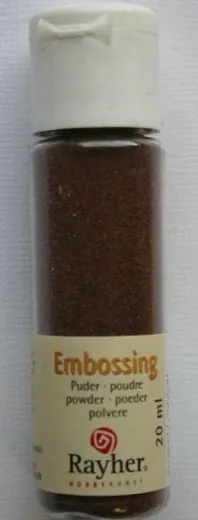 Embossing-Puder 20ml kupfergold, deckend