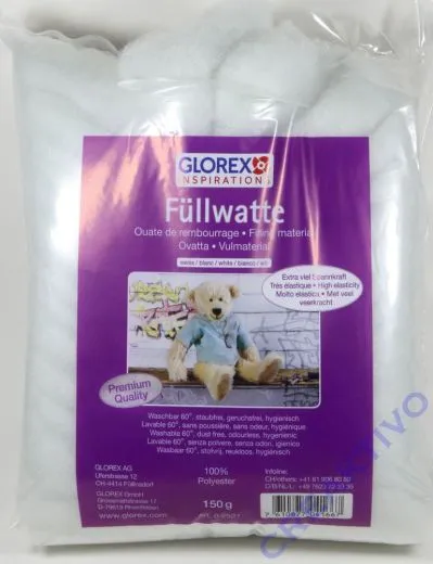 Glorex F�llwatte 150g wei�
