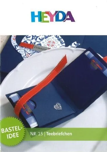 Heyda Bastelidee Nr. 15 - Teebriefchen (Download)