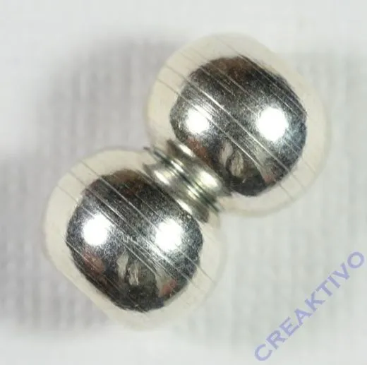 Pracht Magnetverschluss platin 10x17mm