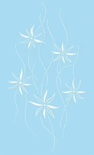 Marabu Schablone 40x60cm Sea of flowers