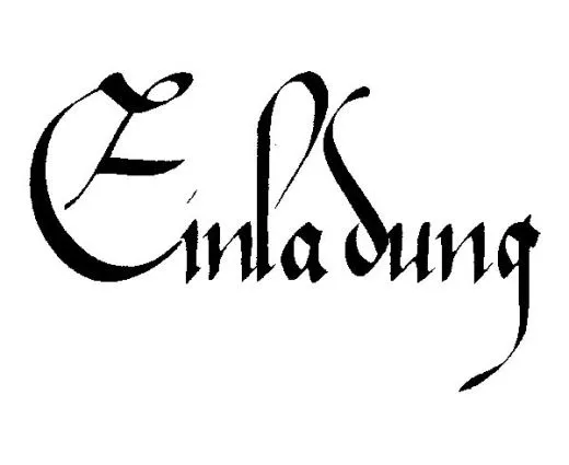 Knorr Stempel Einladung (Restbestand)