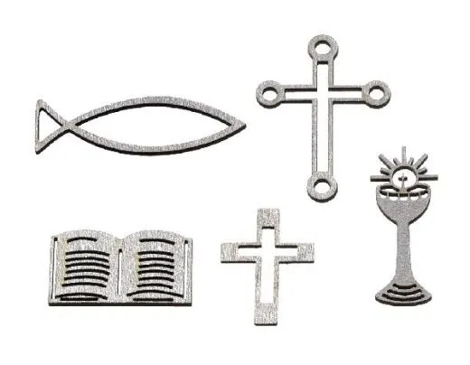 Knorr Kommunion Konfirmationsstreu silber