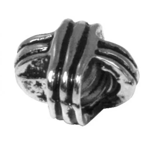 Rockstars Metall-Perle 11mm Gro�loch 4mm