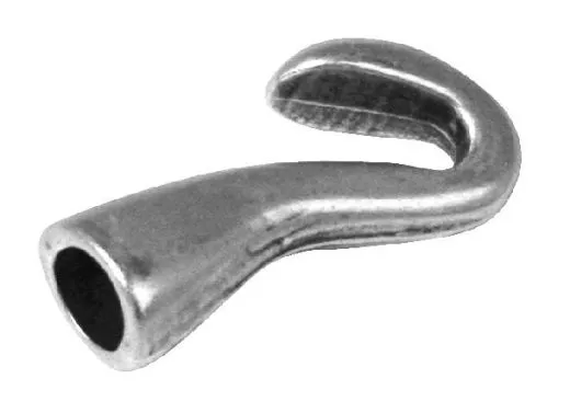 Rockstars Metall-Verschluss-Zierelement 26mm innen 5mm