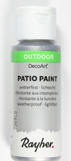 Rayher Patio Paint 59ml brill.silber
