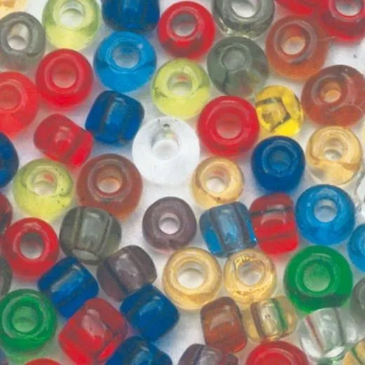 Rocailles 2 mm � transparent gemischt