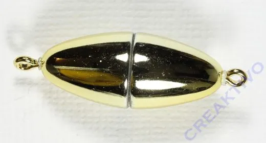 Magnetverschluss 25x11mm goldfb.