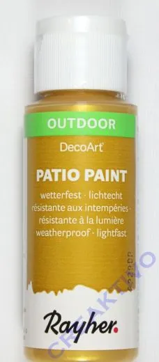 Rayher Patio Paint 59ml brill.gold