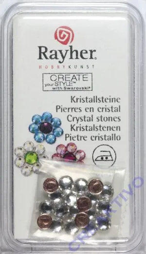 Hot-Fix Swarovski Kristallsteine kristall 4 mm 20 St�ck