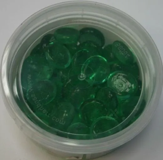 Knorr Glas-Nuggets 2x1,8cm 200g gr�n
