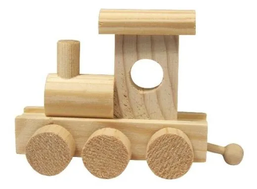 Rayher Eisenbahn Holz-Lok f�r Buchstabenzug