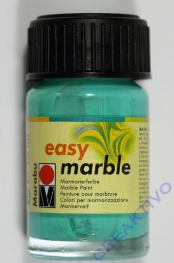 Easy marble Marmorierfarbe 15ml aquagrün