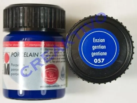 Marabu Porcelain Glas 15ml enzian