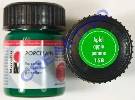 Marabu Porcelain Glas 15ml apfel