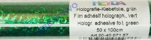 Heyda Holografie-Klebefolie 50x100cm gr�n