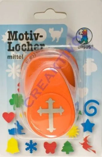 Motivlocher mittel Kreuz