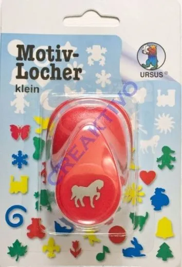 Motivlocher klein Pferd