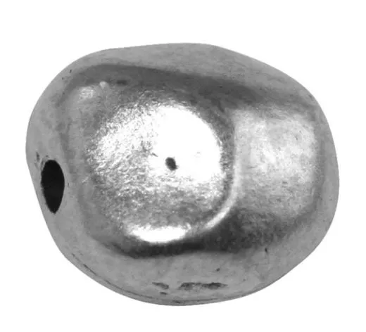 Rockstars Metall-Zierelement altsilber 9 mm