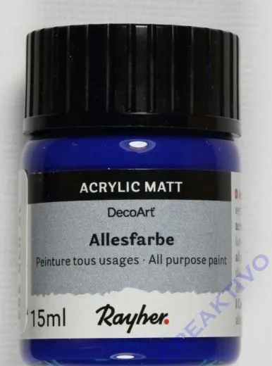 Rayher Allesfarbe 15ml ultrablau (Restbestand)