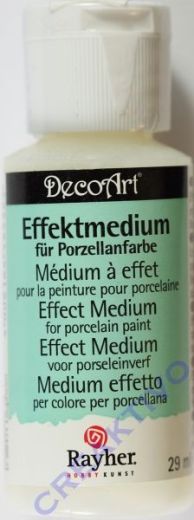 Rayher Effektmedium für Porzellanfarbe 29ml (Restbestand)