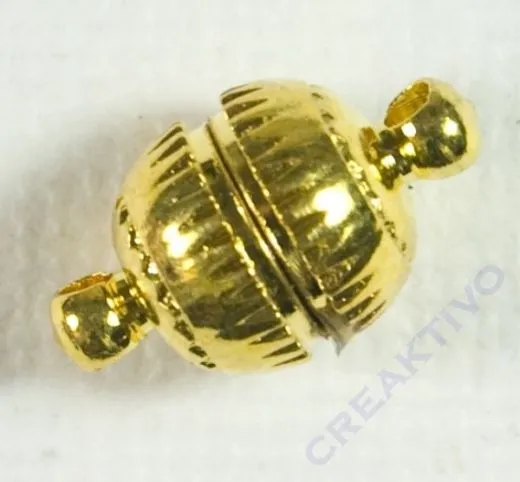 Pracht Magnetverschluss 7mm gold