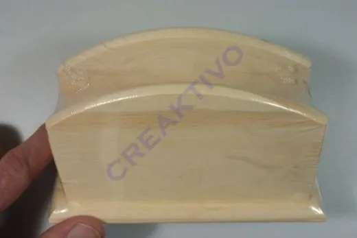 Serviettenhalter aus Holz