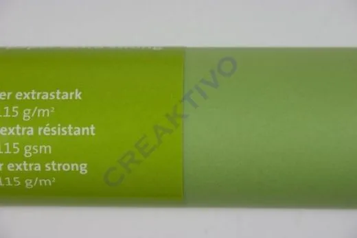 Transparentpapier extra stark Rolle 50x70cm maigr�n