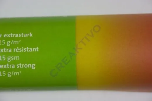 Transparentpapier extra stark Rolle 50x70cm regenbogen